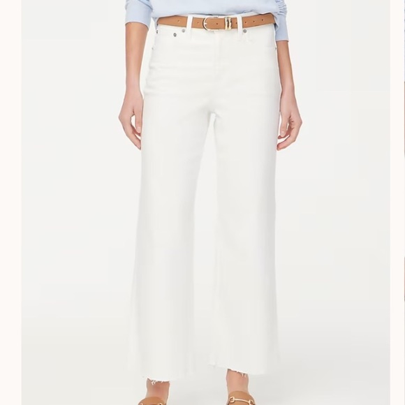 J crew Tall wide-leg jean in all-day stretch - Picture 1 of 4